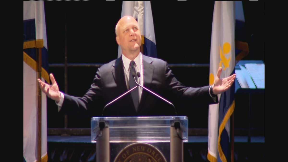 Raw Video: Mayor Mitch Landrieu inauguration speech