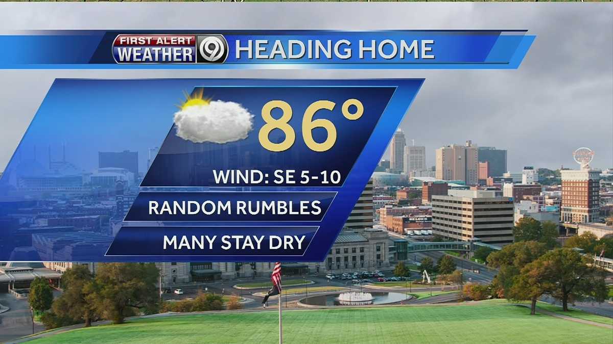 Isolated Storms Could Pop Up Later Today