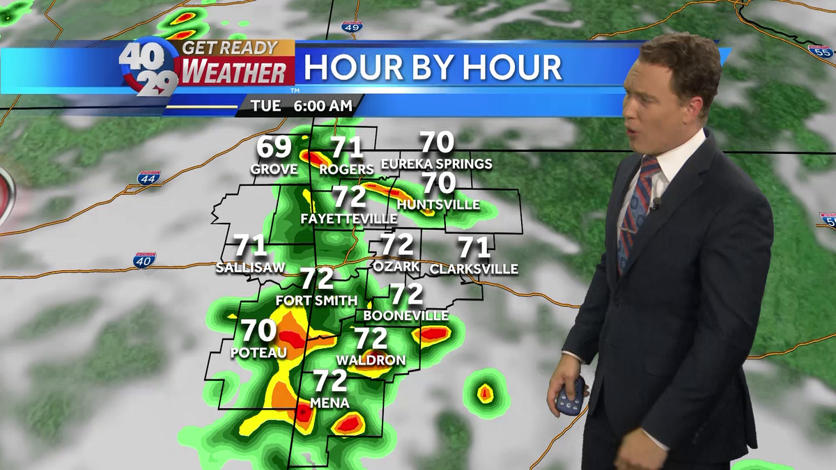Darby's Monday Weather cast, July 3rd