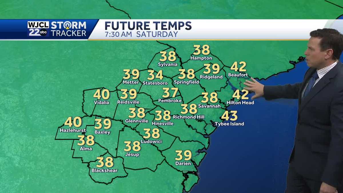 Lots of sun and chilly today with patchy inland frost tonight