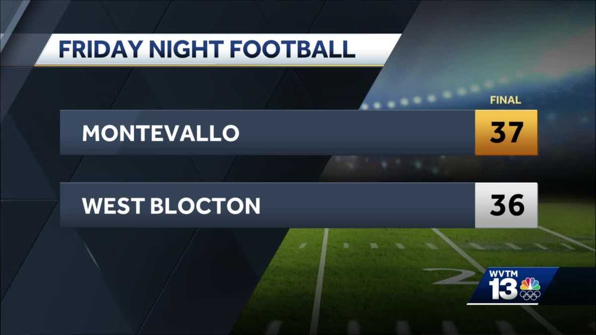 Alabama high school football final scores October 1, 2021