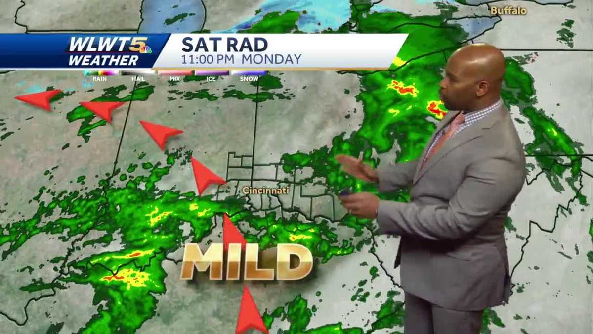 More Rain Tuesday Before Snow Later