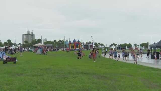 Attendees enjoy Fourth of July fireworks show in Port Canaveral - Vimarsana News