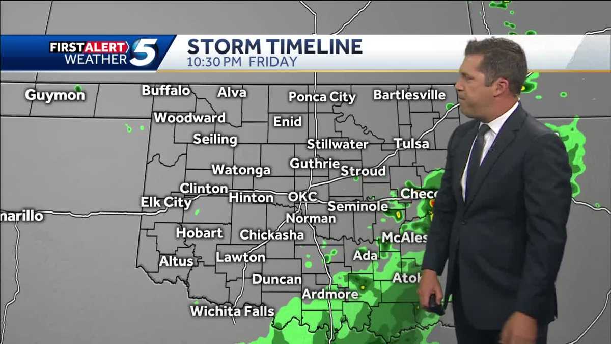 Severe storms possible tonight and tomorrow