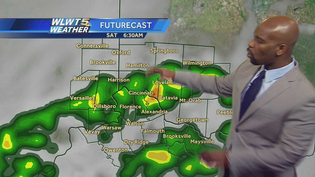 Off and On Weekend Rain