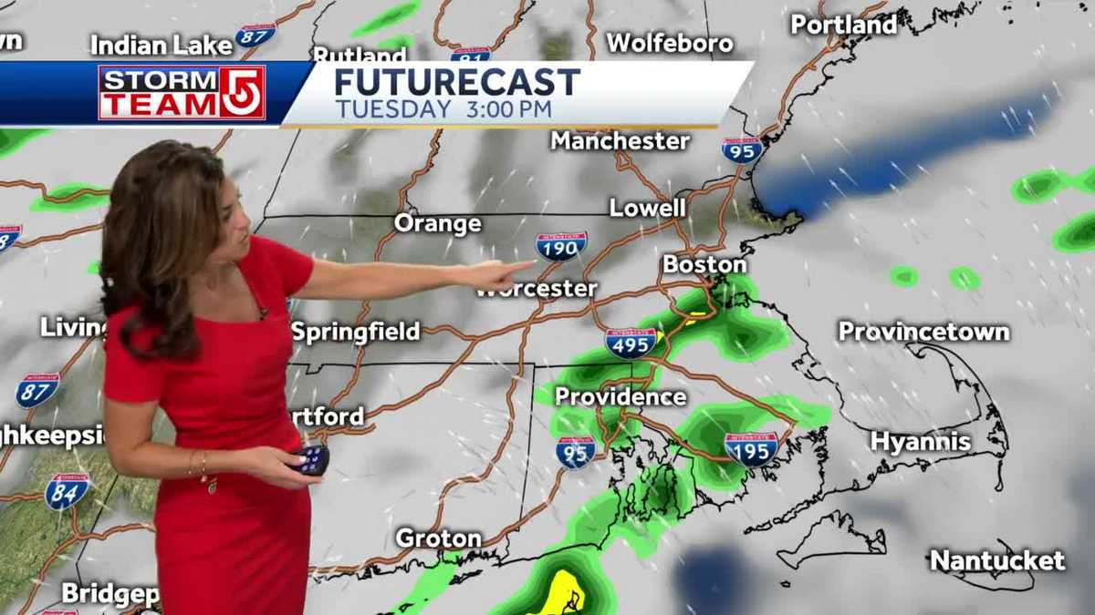 Video: Cloudy with chance of showers