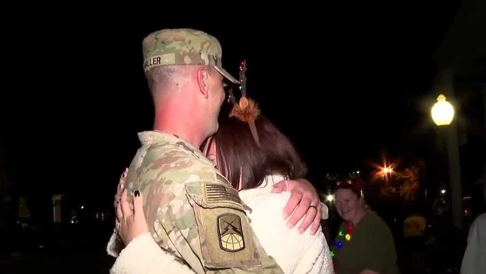 Army sergeant surprises family, comes home early for the holidays