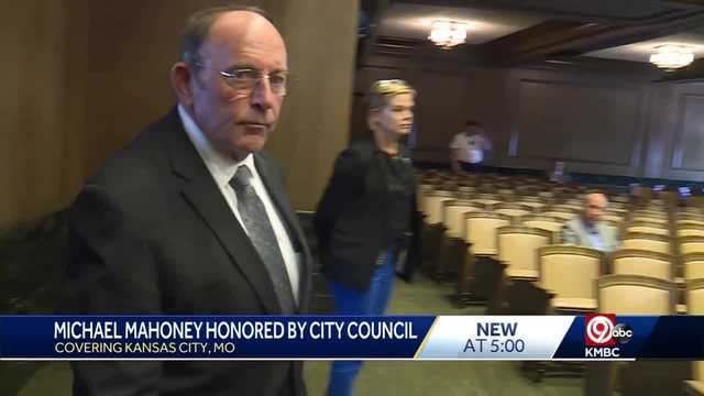 KMBC's Micheal Mahoney honored by the Kansas City, Missouri city council