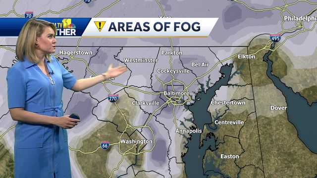 Impact Weather: Heavy fog to start the week in Maryland - Vimarsana News