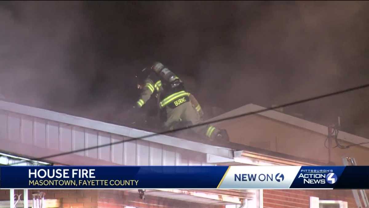 Fire causes heavy damage to Masontown home