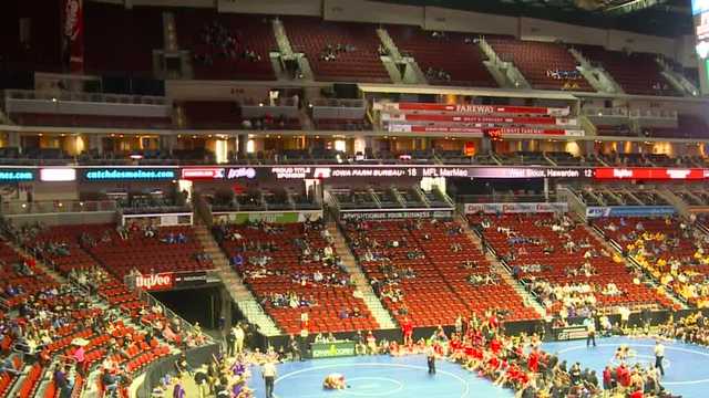 IHSAA wrestling tournament to bring in $1.5 million to Des Moines - Vimarsana News