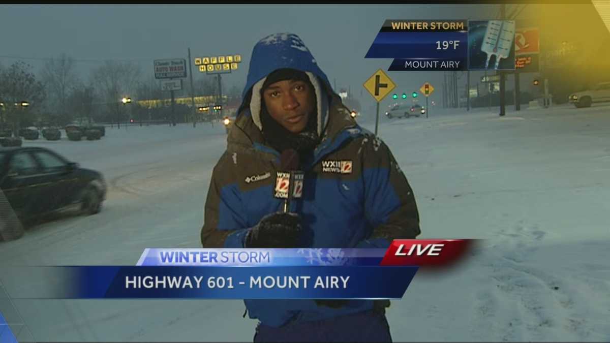 David Road conditions dangerous in Mount Airy