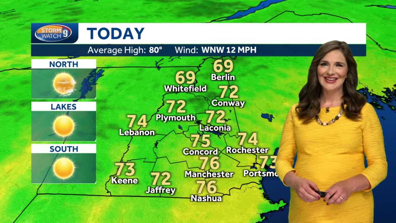 Watch: Mostly Sunny With Some Fair Weather Clouds Today