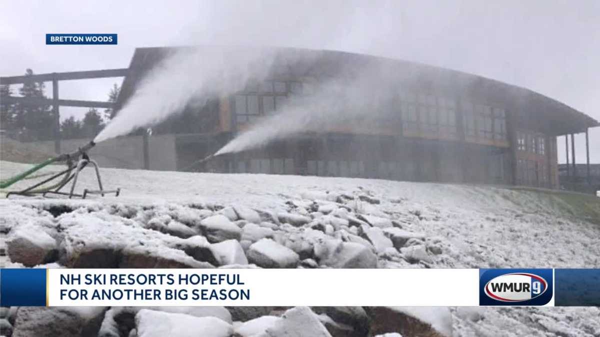 New Hampshire ski resorts see snow as ski season nears