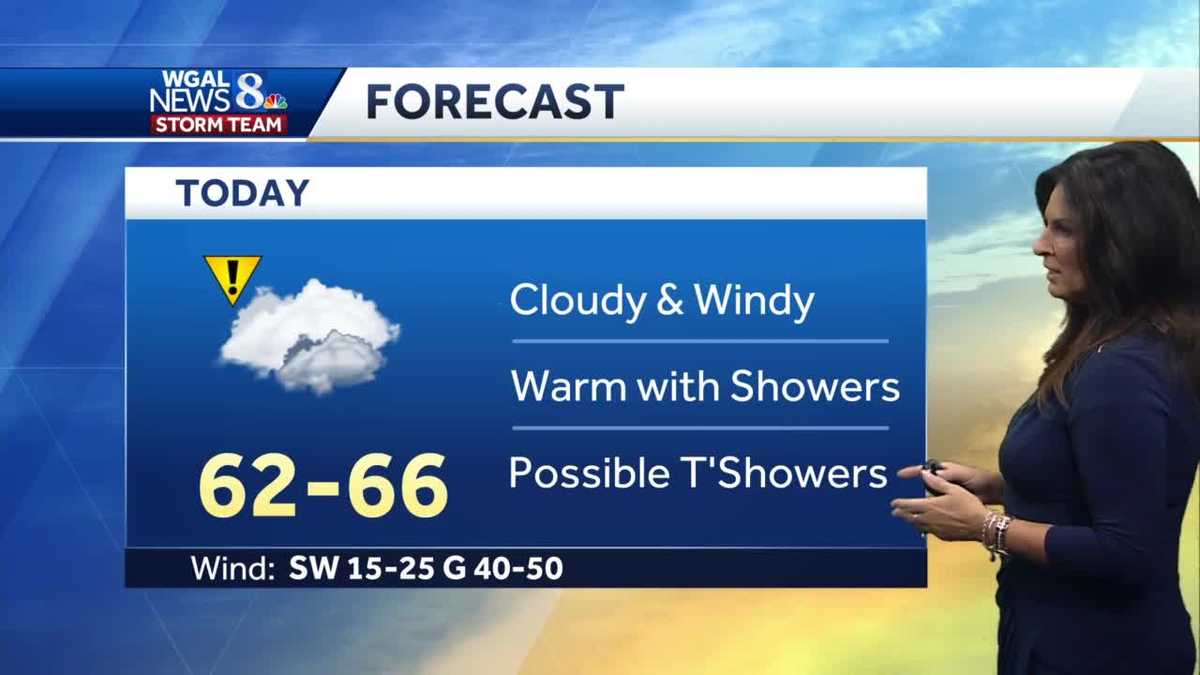 WIND ADVISORY begins at 4 PM and continues until 1 AM Sunday