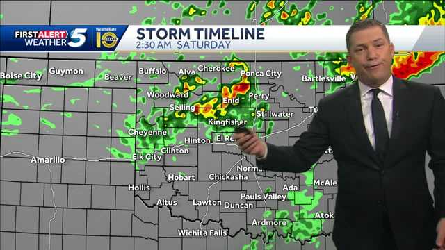TIMELINE: Quarter-size hail possible in metro, up to Ponca City Friday evening - Vimarsana News