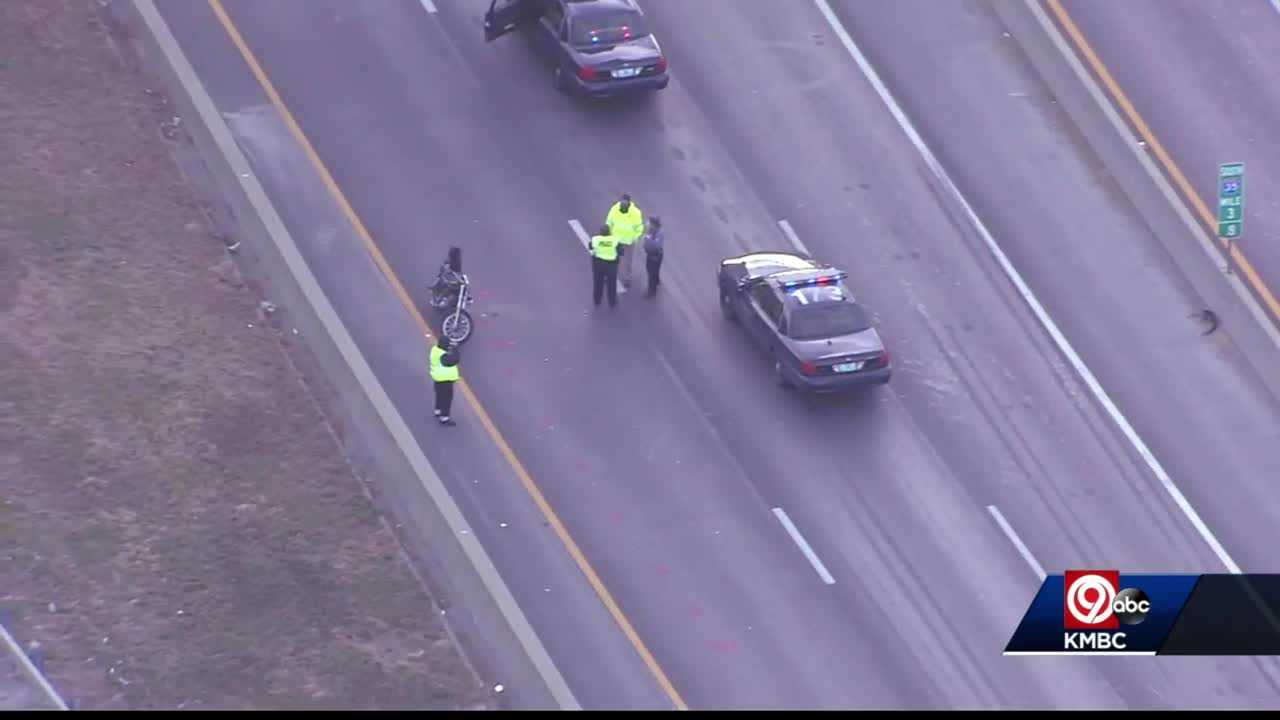 KCPD: Motorcyclist Dies In Crash Tuesday On I-35 Before I-70