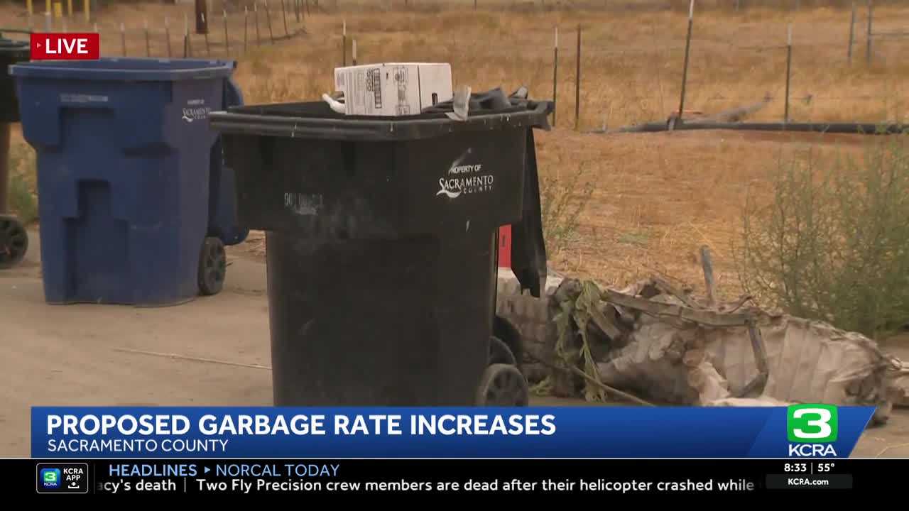 How much garbage rates could increase in Sacramento County