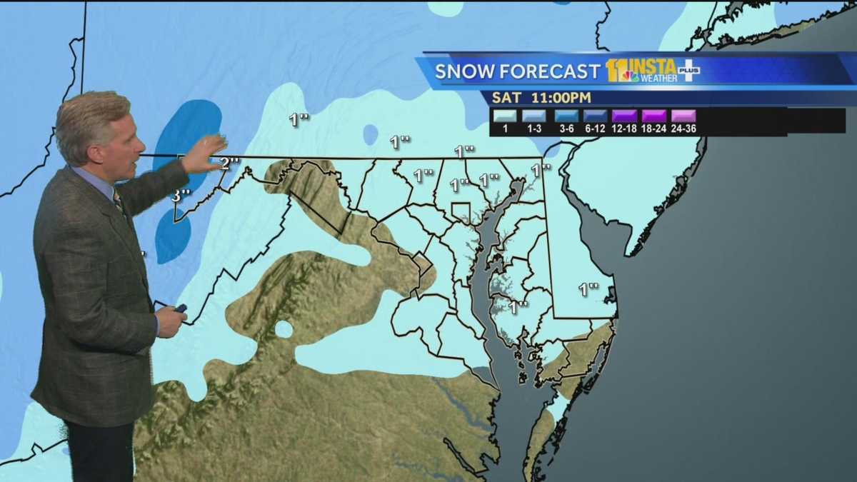 Snow possible Saturday; Bitter cold coming