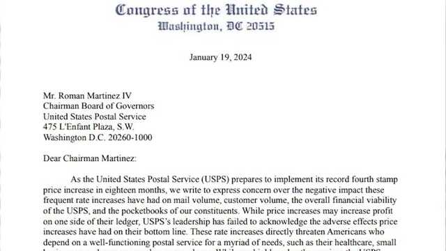 USPS mail delays frustrating customers; congressmen demand action - Vimarsana News