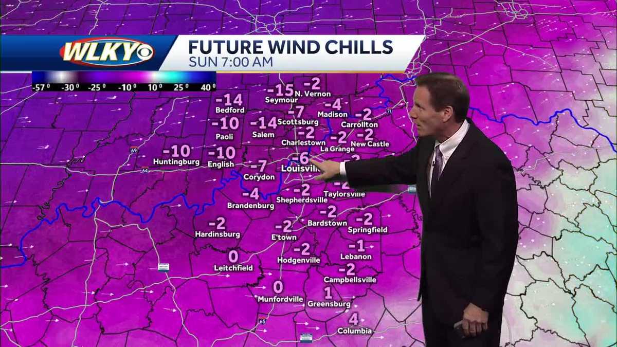 Much colder through the weekend
