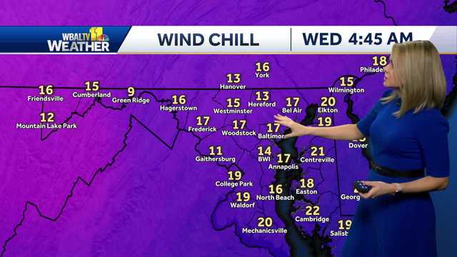 Frigid morning with wind chills in the teens for Wednesday - Vimarsana News
