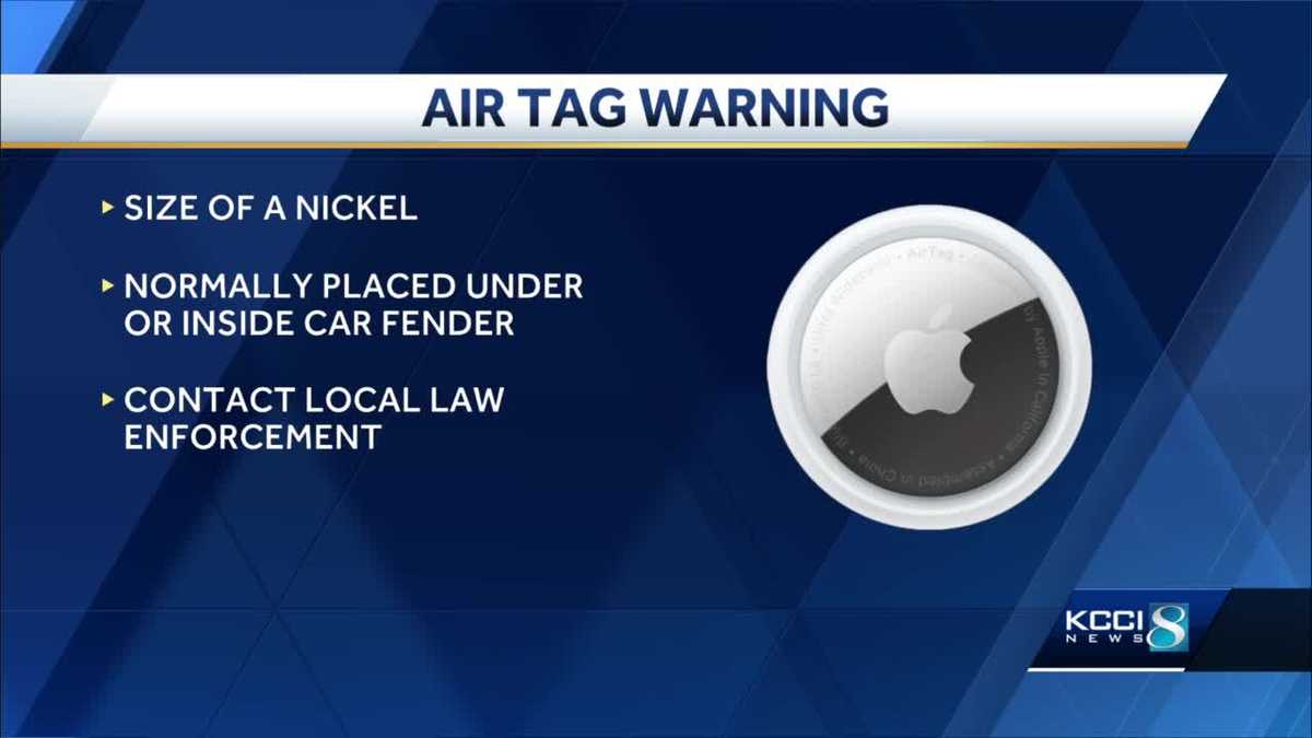 Air Tag alert: How to know if an AirTag is following you as reports of  stalking, thefts rise nationwide - ABC7 Chicago