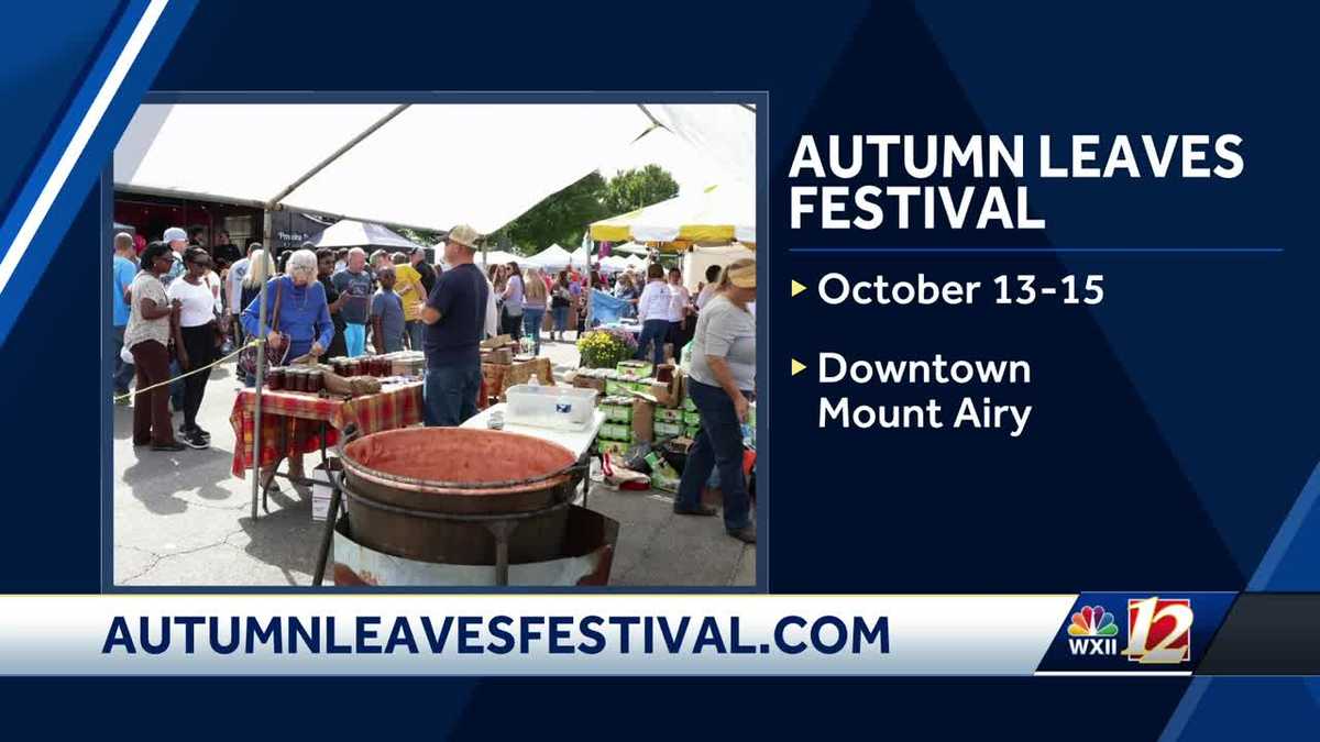 Autumn Leaves Festival kicks off in Mount Airy on Friday