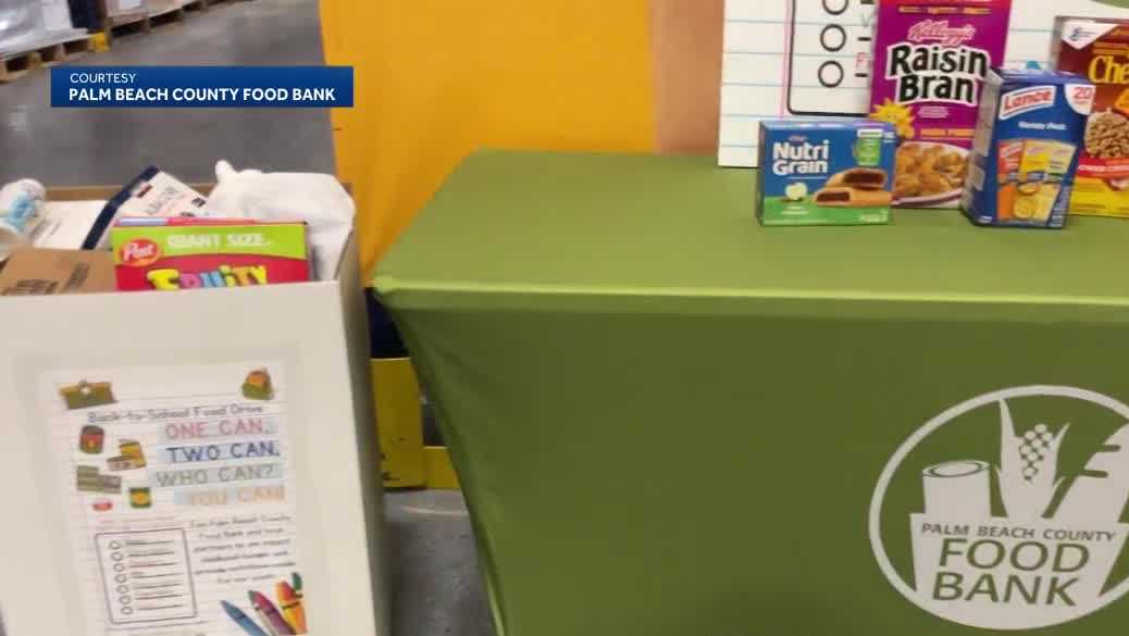 Palm Beach County Food Bank's back-to-school drive needs your help. Donate through Aug. 31