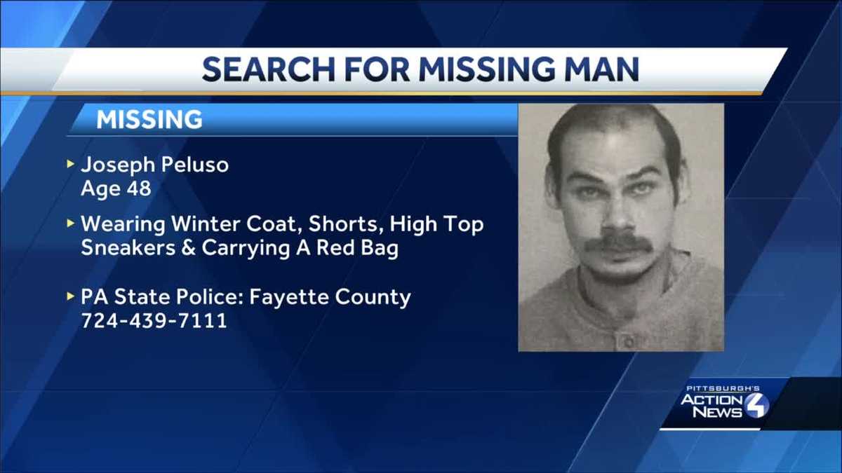 Update State Police Locate Missing Man Last Seen In Pittsburgh