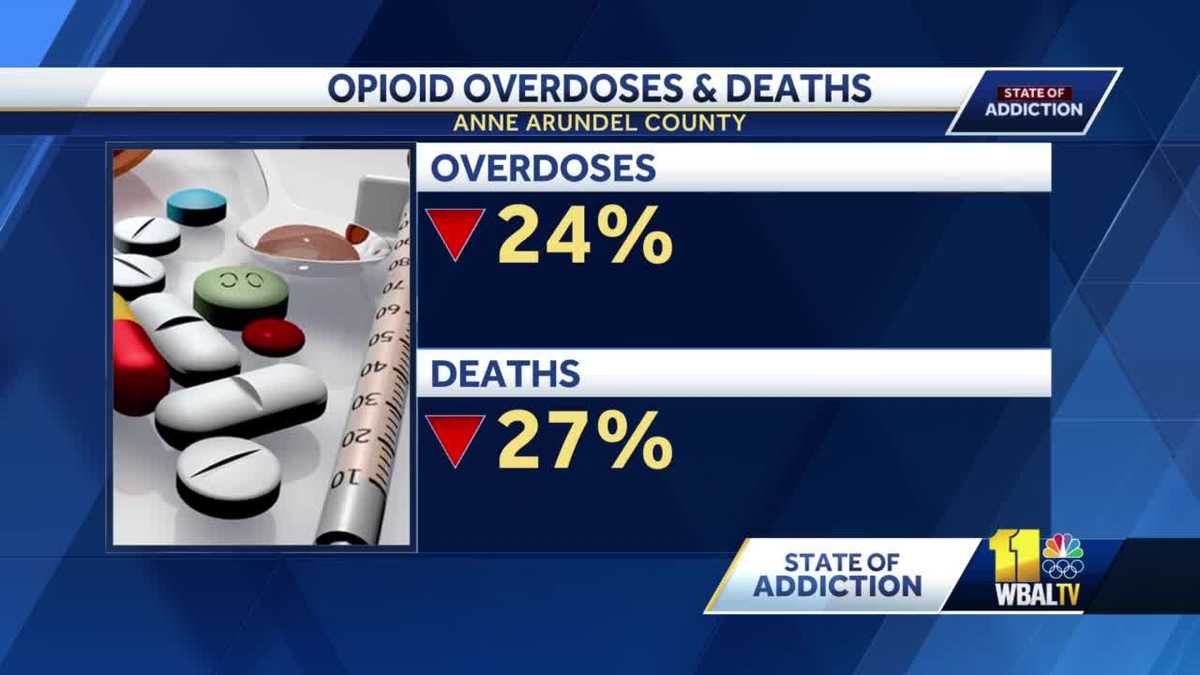 Anne Arundel County sees decrease in opioid-related overdoses