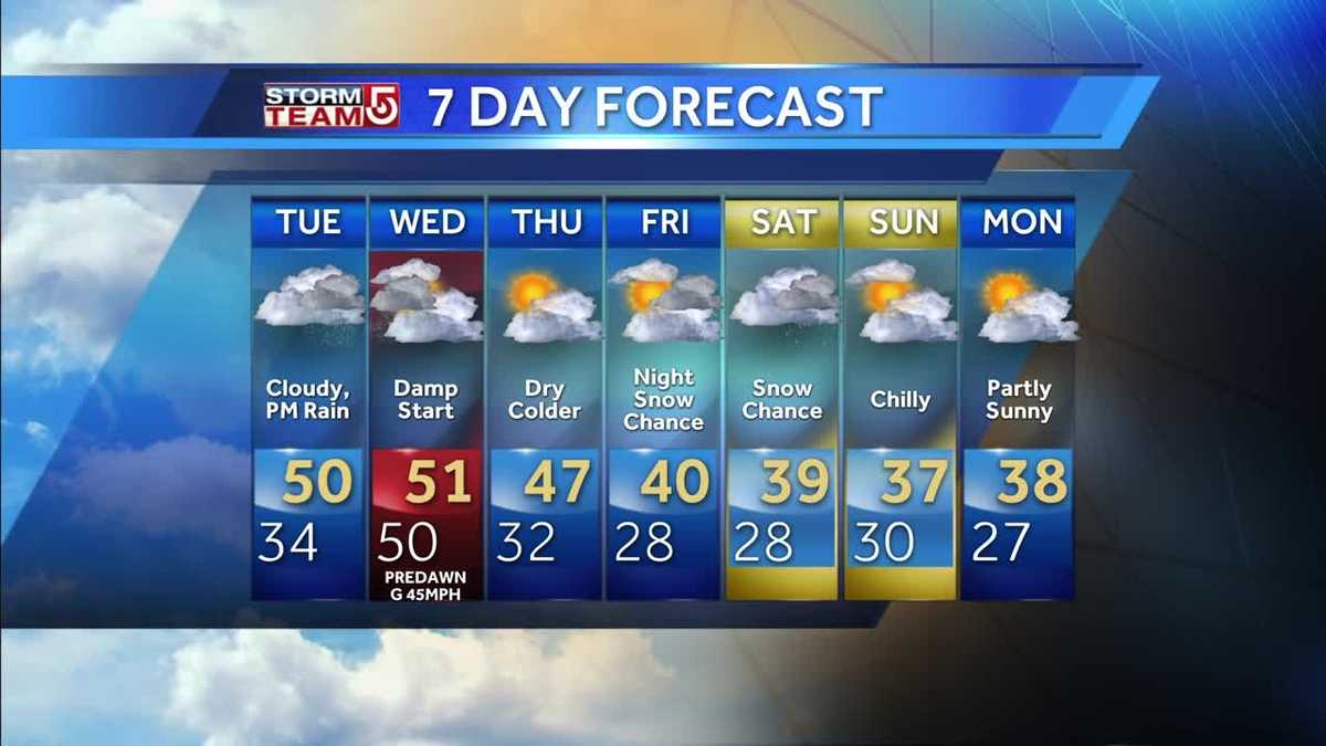 Video: Heavy rain moves in overnight