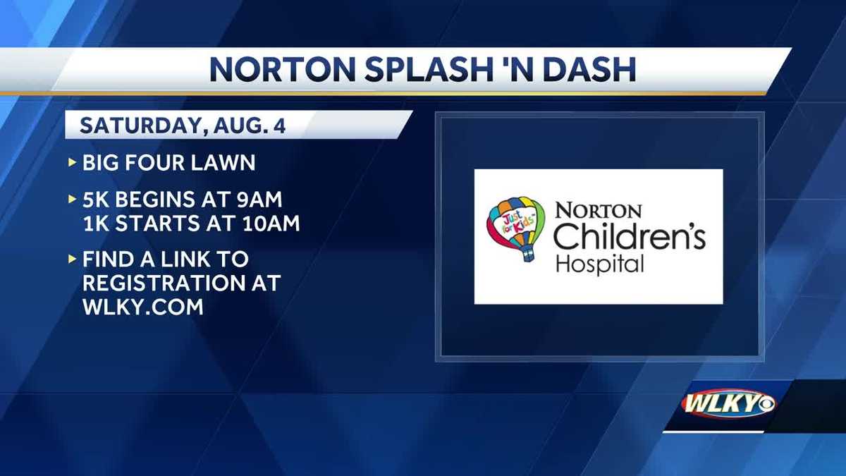 Norton Splash N' Dash Walk Run to help kids at Norton Children's Hospital
