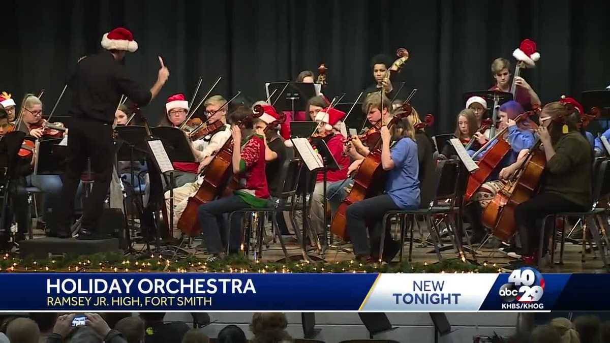 Ramsey Jr High holiday orchestra concert