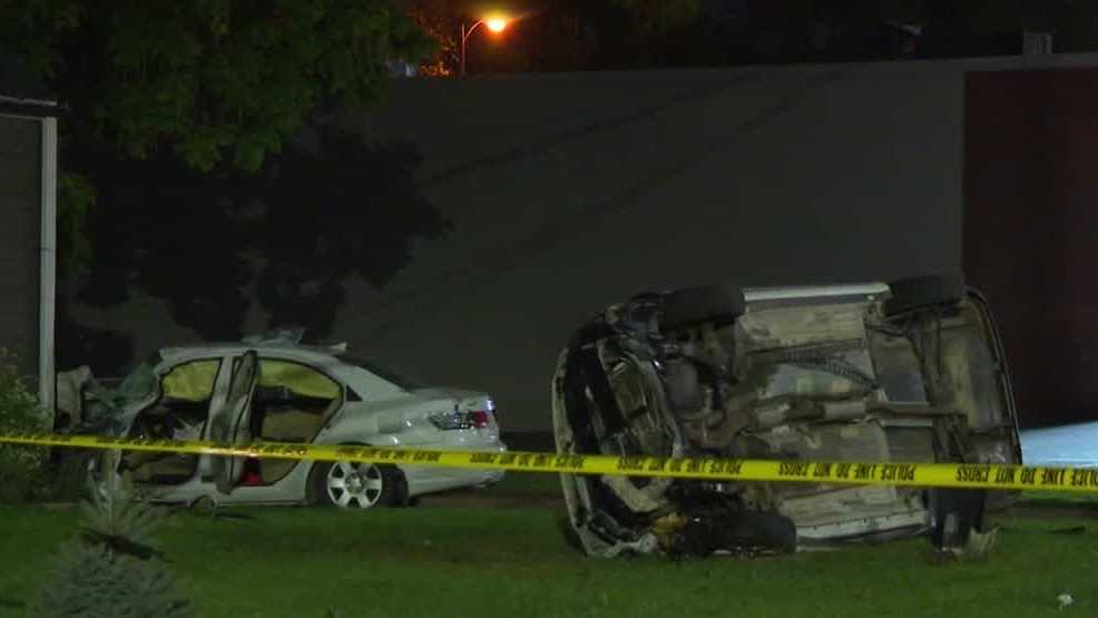 Two people transported to hospital after car crashes into house on ...