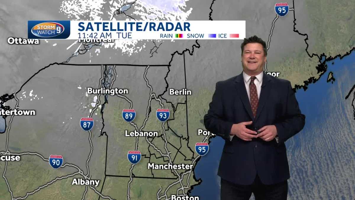 Video: Sun returns on chilly day