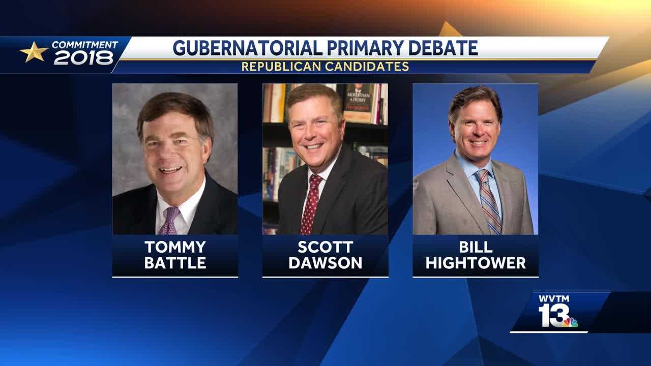 Preview Of WVTM 13's Alabama GOP Gubernatorial Debate