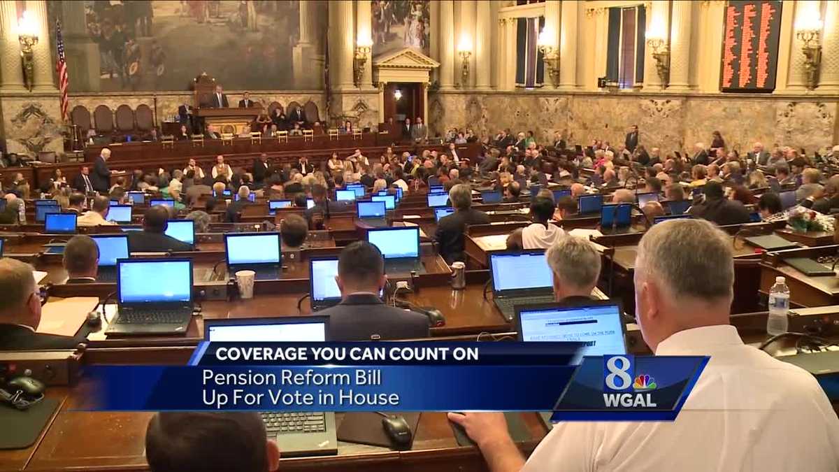 Pension reform bill up for vote in House
