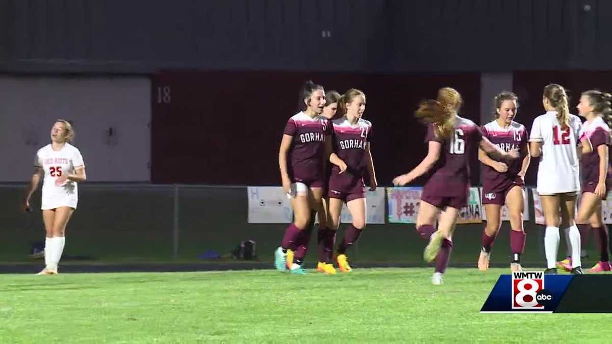 Gorham and Scarborough win in girls soccer