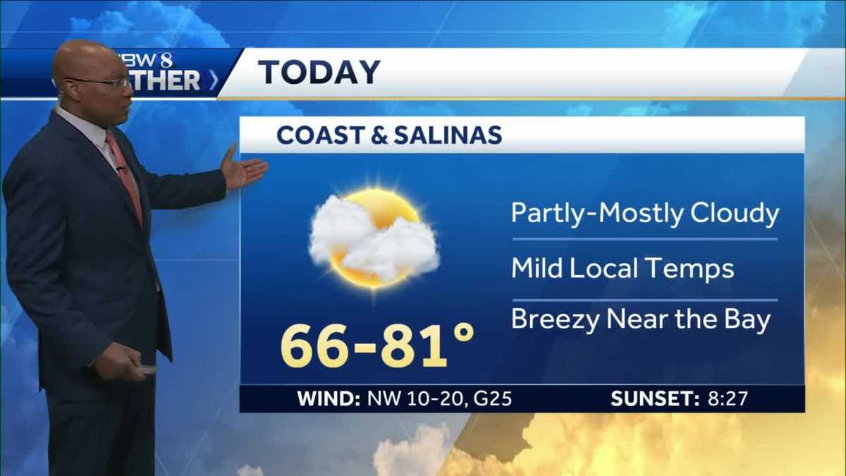 Increasing Clouds - Mild to Warm Temps - Breezy