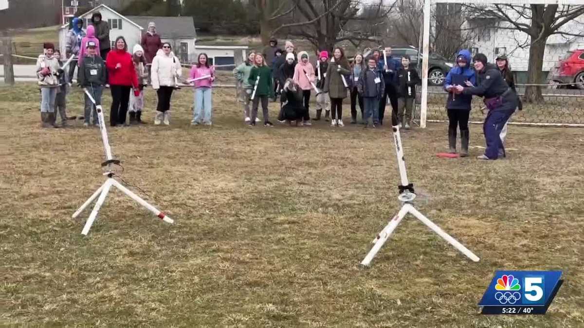 Ready for liftoff: Vermont students launch rocket as part of STEM program