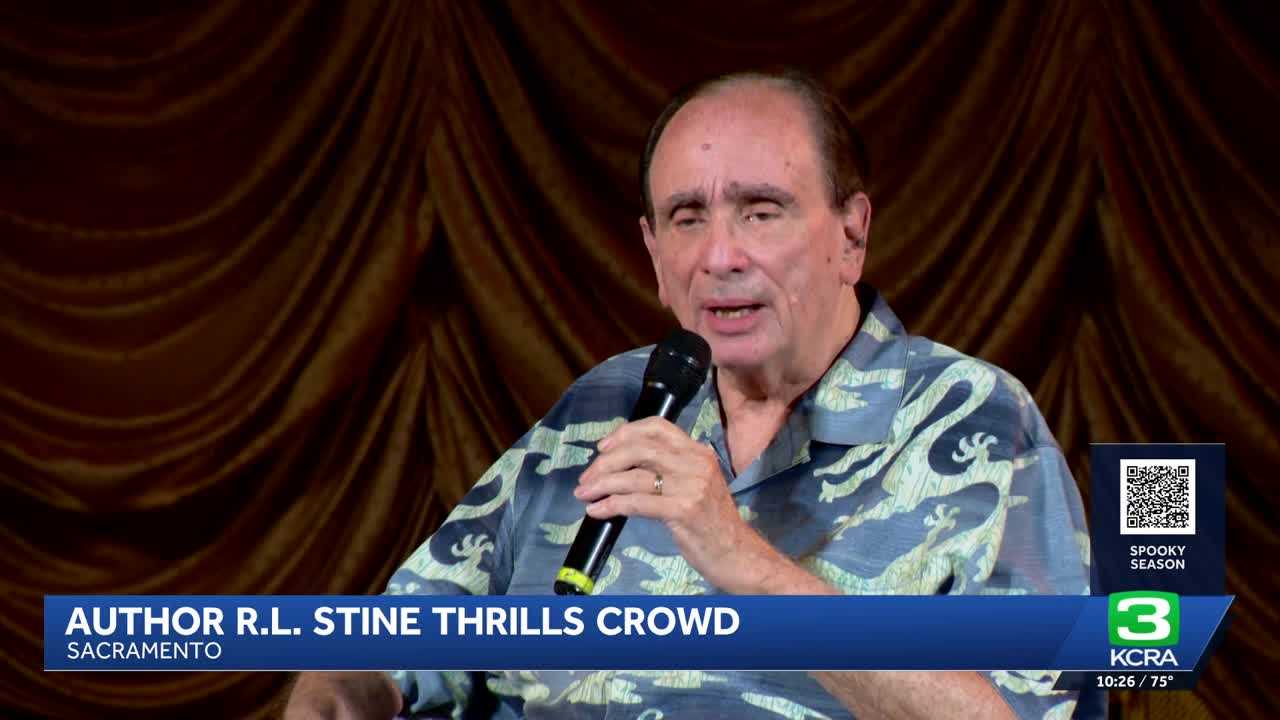 R.L. Stine visits Sacramento for Halloween Q&A
