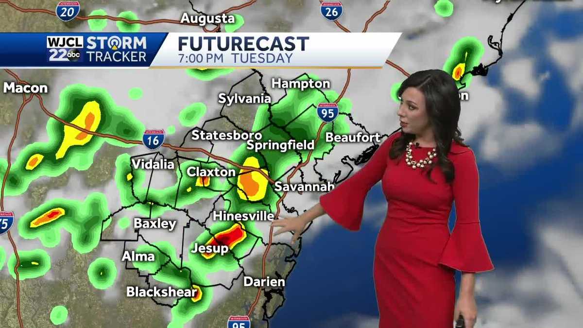 A dry start to the week, but heavy rain and thunderstorms are returning ...