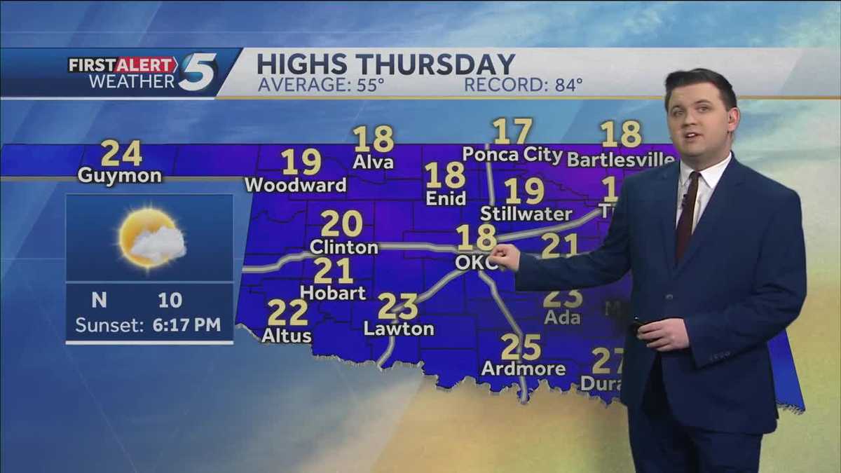 Temperatures to remain below freezing Thursday, but heat is on the way