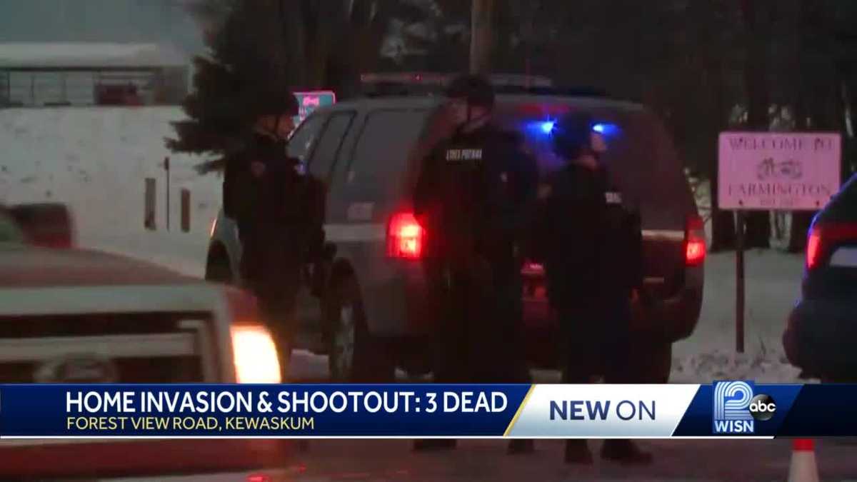 Few details after 3 dead in home invasion shootout