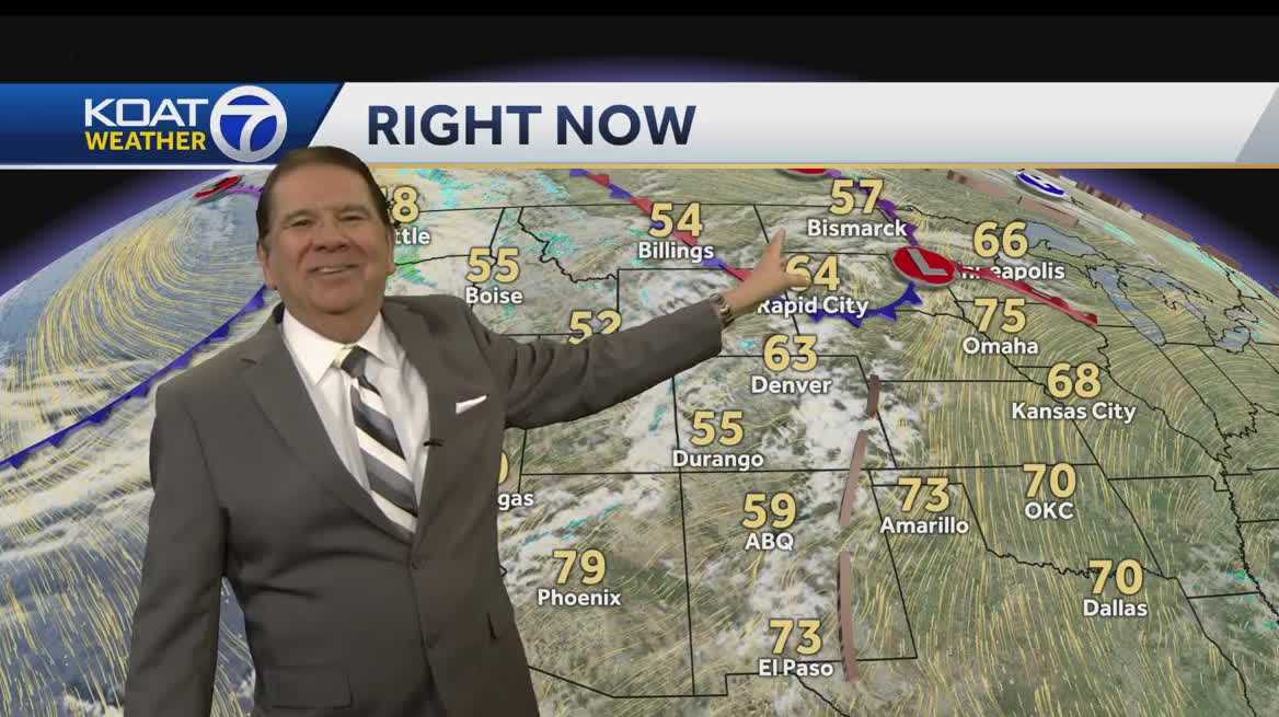Mild before the next winter storm hits New Mexico
