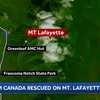 Injured 62-year-old rescued from Mt. Lafayette