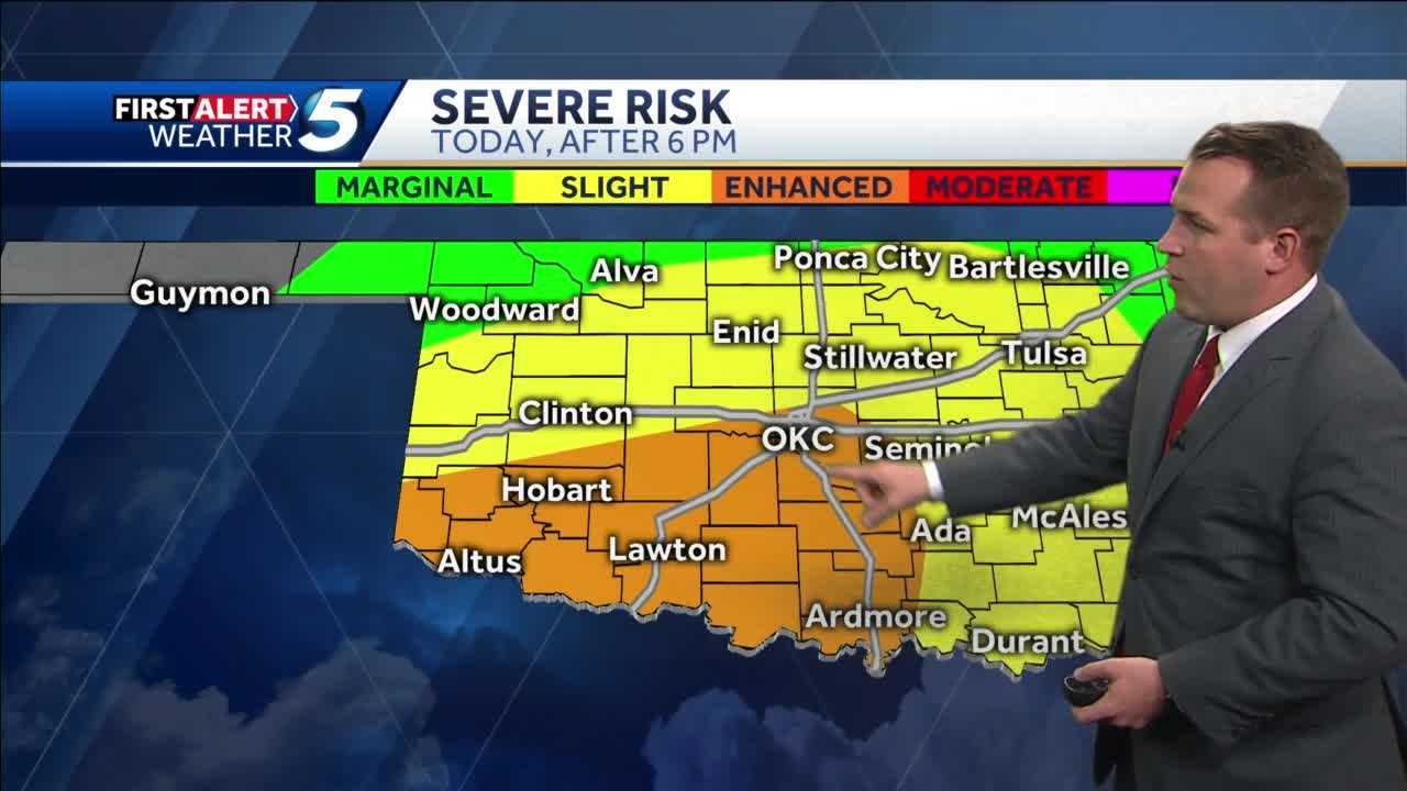 TIMELINE: Severe Storms Possible Wednesday Night, Bring Risk Of Hail ...