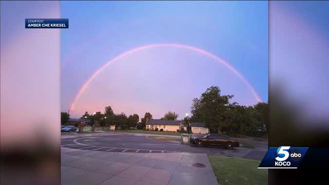 Did you spot the double rainbow in OKC? Here's why it happens - Vimarsana News