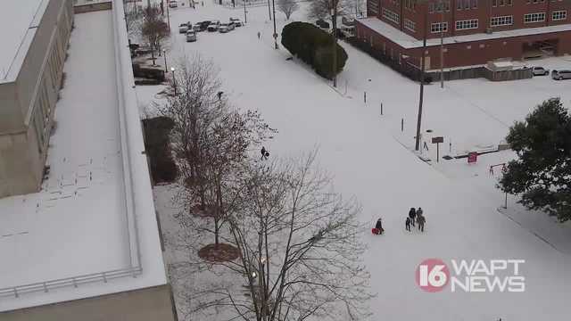 Eagle Eye 16 surveys a frozen Jackson from the sky - Vimarsana News
